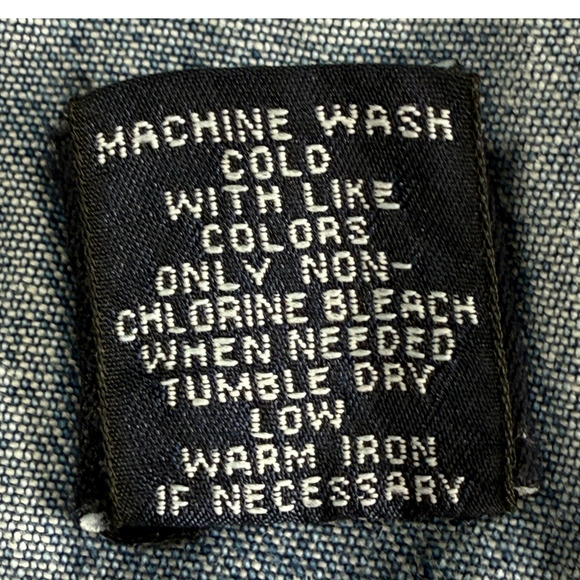 Vintage 90s GAP Girls Denim Overalls Size M Wide Leg Adjustable Straps - Picture 8 of 10